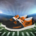 Oklahoma State Cowboys Football Hey Dude Canvas Loafer Shoes HDS01