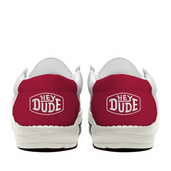 Alabama Crimson Tide Football Hey Dude Canvas Loafer Shoes HDS01