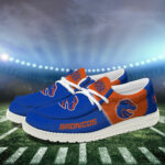 Boise State Broncos Football Hey Dude Canvas Loafer Shoes HDS01