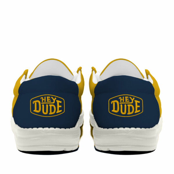 Notre Dame Fighting Irish Football Hey Dude Canvas Loafer Shoes HDS01