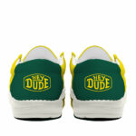 Oregon Ducks Football Hey Dude Canvas Loafer Shoes HDS01