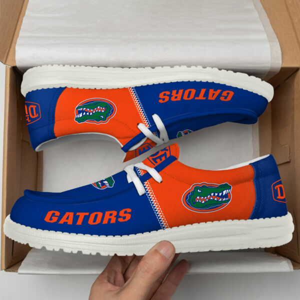 Florida Gators Football Hey Dude Canvas Loafer Shoes HDS01