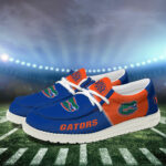 Florida Gators Football Hey Dude Canvas Loafer Shoes HDS01