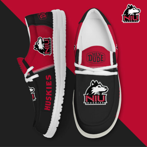 Northern Illinois Huskies Football Hey Dude Canvas Loafer Shoes HDS01