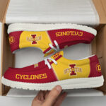 Iowa State Cyclones Football Hey Dude Canvas Loafer Shoes HDS01